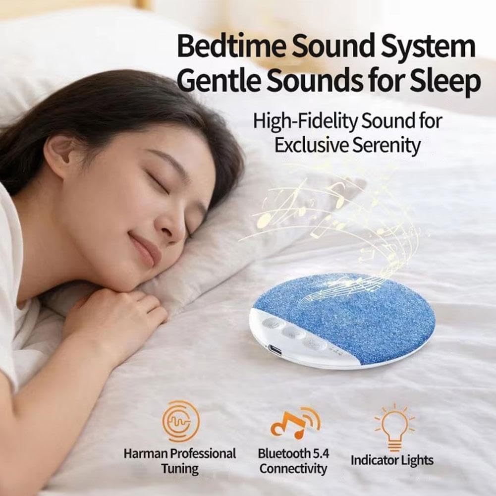 X3Pro Magical-Pillow Speaker with Built-In Music, Timer, High-Dynamic Decompression White Noise, Bluetooth Speaker