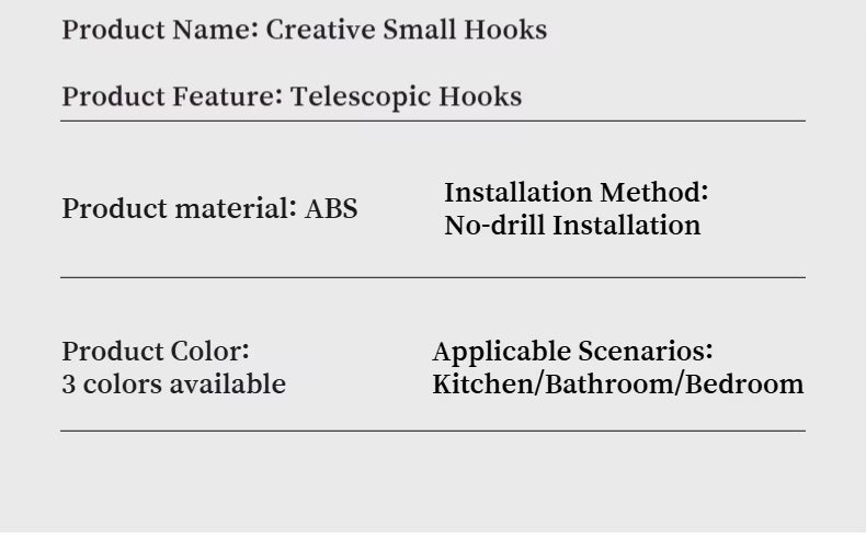 Cross-Border Self Adhesive Foldable Wall Hook | Heavy Duty Multipurpose Hook for Kitchen Bathroom Bedroom | Drill-Free Waterproof Wall Mounted Organizer for Towels Keys Utensils Bags