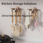 Cross-Border Self Adhesive Foldable Wall Hook | Heavy Duty Multipurpose Hook for Kitchen Bathroom Bedroom | Drill-Free Waterproof Wall Mounted Organizer for Towels Keys Utensils Bags